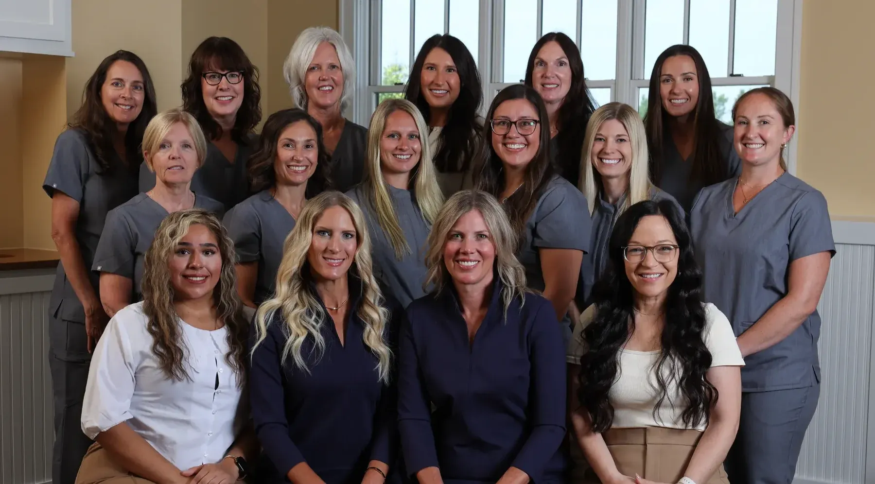 The doctors, hygienists, and support team of Grandville Dental Health Center